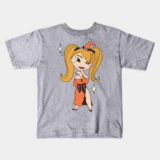 Orange Witching Hour Kids T-Shirt